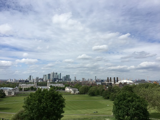 View from Royal Observatory Greenwich